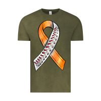 Vintage Olive Kidney Cancer Ribbon Baseball Vintage Tee - BundleAndBundleShop