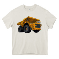 Cream Dump Truck Heavy Core Tee - LillyAllenDesigns