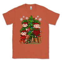 Copper Mimi Elf, Mama Elf, Child Elf Christmas Classic Tee - BundleAndBundleShop