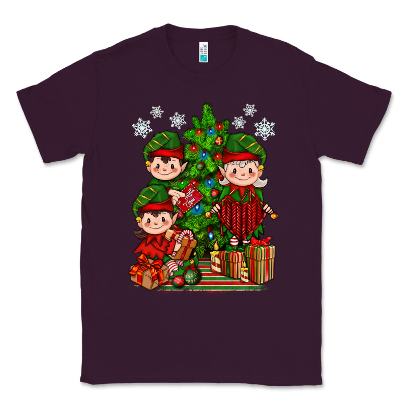 Mimi Elf, Mama Elf, Child Elf Christmas Classic Tee by BundleAndBundleShop | Teevron