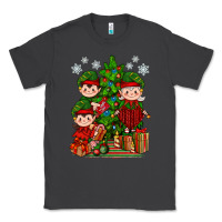 Smoke Mimi Elf, Mama Elf, Child Elf Christmas Classic Tee - BundleAndBundleShop