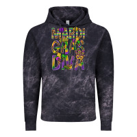Cloud Black Mardi Gras diva Vintage Hoodie - BundleAndBundleShop
