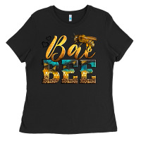Black Western Queen Bee Ladies Tee - LillyAllenDesigns