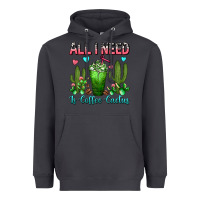 Smoke All I Need Is Coffee Cactus Frappe Heavyweight Hoodie - FaDigitalArtStudio
