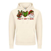 Vintage Artic peace love santa Vintage Hoodie - RanaPortraitStore