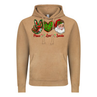 Vintage Camel peace love santa Vintage Hoodie - RanaPortraitStore