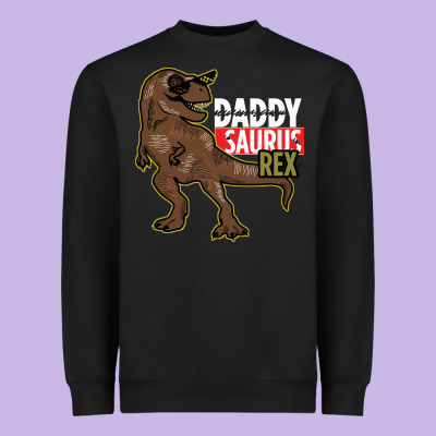 Daddy Saurus Rex Heavyweight Sweatshirt Designed By Bettercallsaul