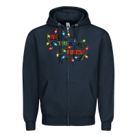 Navy be the light Zipper Hoodie - CowGirlArtShop