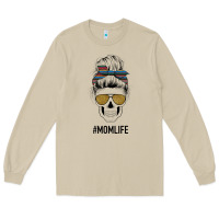Mushroom Western Glitter Aztec Patterned Mom Skull Long Sleeve Tee - Bettercallsaul