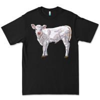 Black charolais calf Premium Tee - LillyAllenDesigns