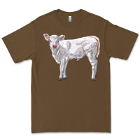 Cacao charolais calf Premium Tee - LillyAllenDesigns