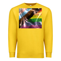 Lemon Pride flag Premium Sweatshirt - FaDigitalArtStudio