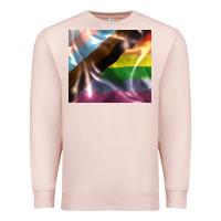 Pale Pink Pride flag Premium Sweatshirt - FaDigitalArtStudio