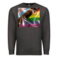 Smoke Pride flag Premium Sweatshirt - FaDigitalArtStudio
