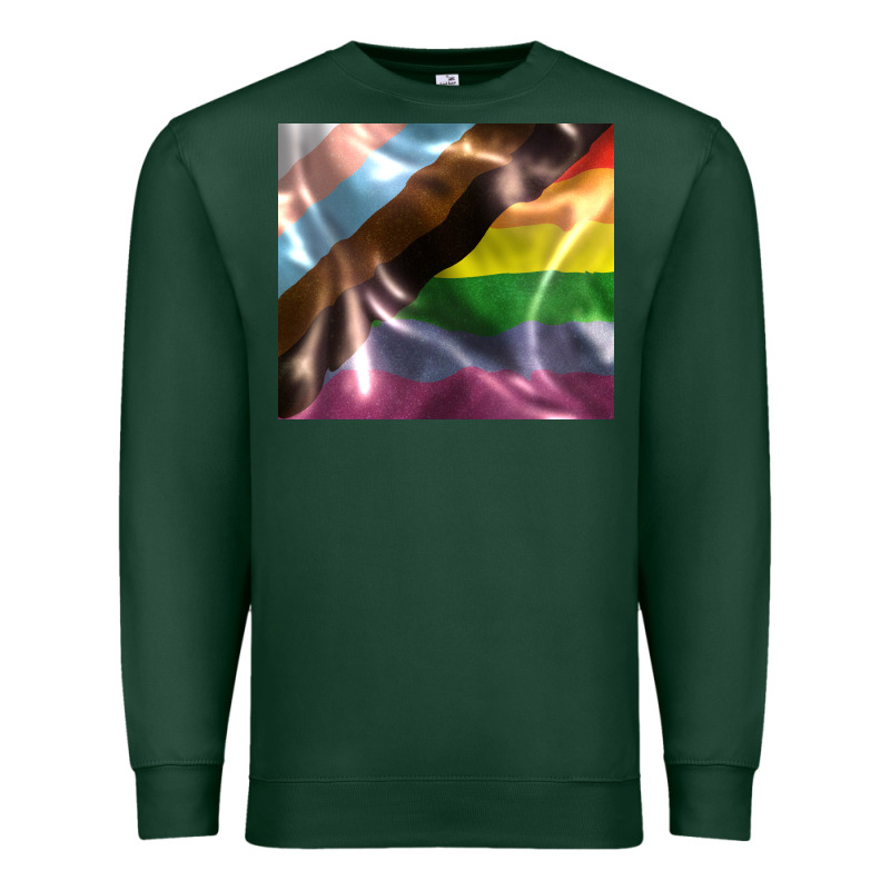 Pride Flag Premium Sweatshirt by FaDigitalArtStudio | Teevron