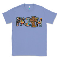 Colony Blue faith cross Classic Tee - JahusDesignShop