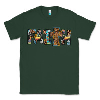 Sports Green faith cross Classic Tee - JahusDesignShop
