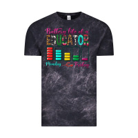 Cloud Black Battery Life Of A Educator Vintage Tee - BundleAndBundleShop