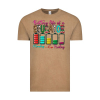 Vintage Coffee Battery Life Of A Educator Vintage Tee - BundleAndBundleShop
