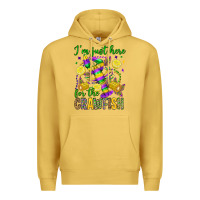 Antique Gold ı'm just here for the crawfish olivia Premium Hoodie - OliviaCreatesArt