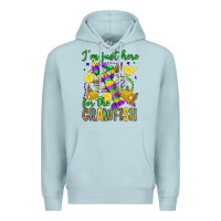 Blue Mist ı'm just here for the crawfish olivia Premium Hoodie - OliviaCreatesArt