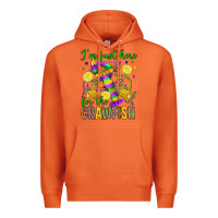 Carrot ı'm just here for the crawfish olivia Premium Hoodie - OliviaCreatesArt