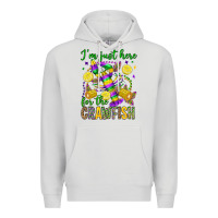 Dove Grey ı'm just here for the crawfish olivia Premium Hoodie - OliviaCreatesArt