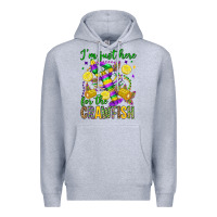 Heather Grey ı'm just here for the crawfish olivia Premium Hoodie - OliviaCreatesArt