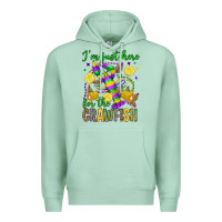 Seafoam ı'm just here for the crawfish olivia Premium Hoodie - OliviaCreatesArt