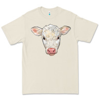 Bone charolais calf face Premium Tee - LillyAllenDesigns