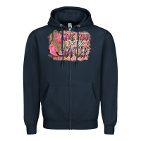 Navy give boot to the cancer Zipper Hoodie - CowGirlArtShop
