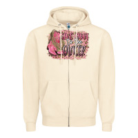 Sandshell give boot to the cancer Zipper Hoodie - CowGirlArtShop