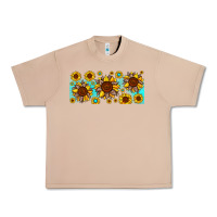 Burro leopard sunflower gemstone Urban Heavy Tee - JahusDesignShop