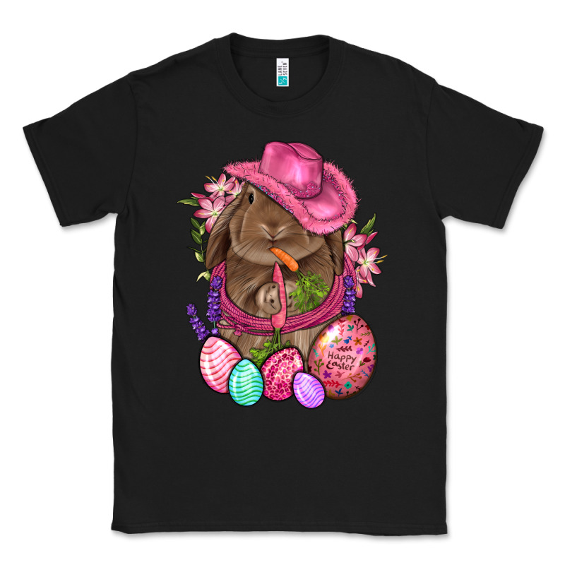 Cowboy Rabbit Easter Classic Tee by BundleAndBundleShop | Teevron