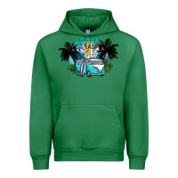 Emerald beach please Urban Hoodie - CowhideDigitalArt