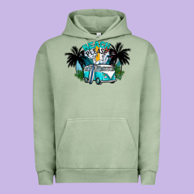 Beach Please Urban Hoodie Designed By Cowhidedigitalart
