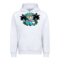 White beach please Urban Hoodie - CowhideDigitalArt