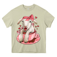 Mossy valentines day lamb Heavy Core Tee - Jasminsmagicworld