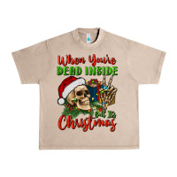 French Oak when you’re dead inside but it's christmas Urban Heavy Tee - BundleAndBundleShop