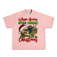 Salmon when you’re dead inside but it's christmas Urban Heavy Tee - BundleAndBundleShop