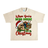 Sandshell when you’re dead inside but it's christmas Urban Heavy Tee - BundleAndBundleShop