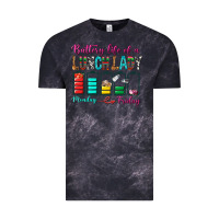 Cloud Black Battery Life Of A lunch Lady Vintage Tee - BundleAndBundleShop