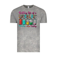 Cloud Rock Battery Life Of A lunch Lady Vintage Tee - BundleAndBundleShop