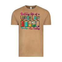 Vintage Camel Battery Life Of A lunch Lady Vintage Tee - BundleAndBundleShop
