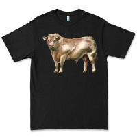 Black charolais bull Premium Tee - LillyAllenDesigns