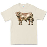Bone charolais bull Premium Tee - LillyAllenDesigns