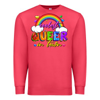 Cardinal Coolest queer in town Premium Sweatshirt - FaDigitalArtStudio
