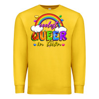 Lemon Coolest queer in town Premium Sweatshirt - FaDigitalArtStudio