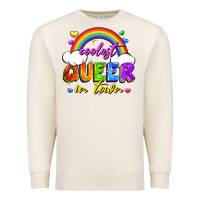 Sandshell Coolest queer in town Premium Sweatshirt - FaDigitalArtStudio