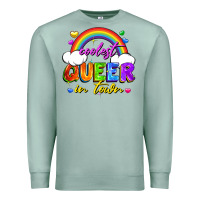 Seafoam Coolest queer in town Premium Sweatshirt - FaDigitalArtStudio